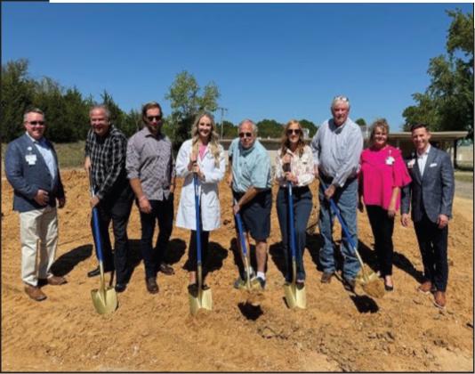 The new Alliance Health clinic in Madill broke ground on October 1. Courtesy photo