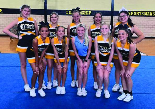 MMS cheer squad finishes summer cheer camp