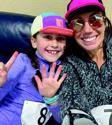 JoJo has been asking to run a 10K for over a year. Recently, she got her chance and finished in a little over an hour. Courtesy photo