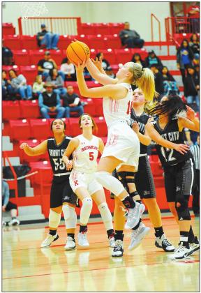 Kingston girls defeat Wright City 69-24