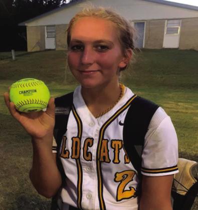 Dahlia Marris was named All-District for softball in October 2022. Courtesy photo