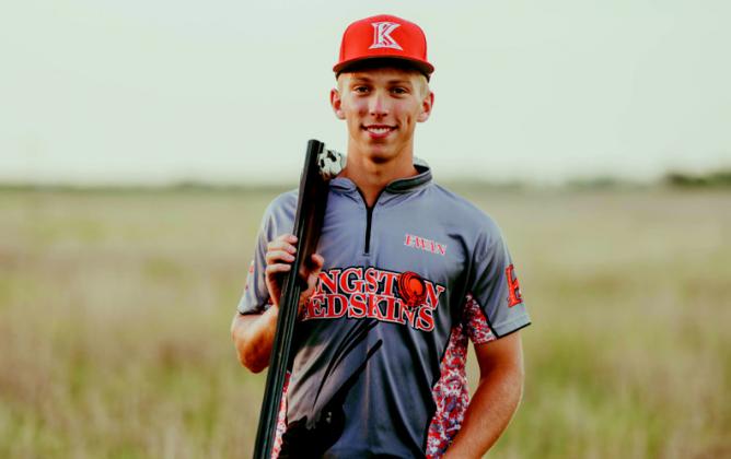 Ewan Weaver has earned muliple accolades in the Amateur Trapshooting Association. Photo courtesy of Scissortail Photo Co.