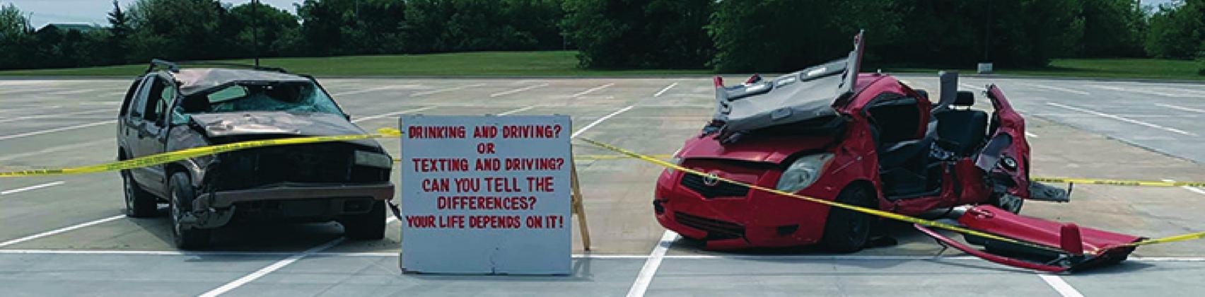 Kingston PD shows dangers of inattentive driving