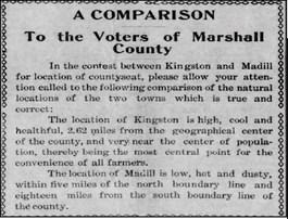 An article that was printed in May 15, 1908 issue of the Kingston Messenger . Courtesy photo