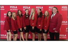 From left to right: Ashlynn Robinson, Ava Reno, Shaylynn Foxx, Avery Ludrick, Ella Weaver, Cassidy Walker, Jamie Sinclair and Kooper Walker. Courtesy photo