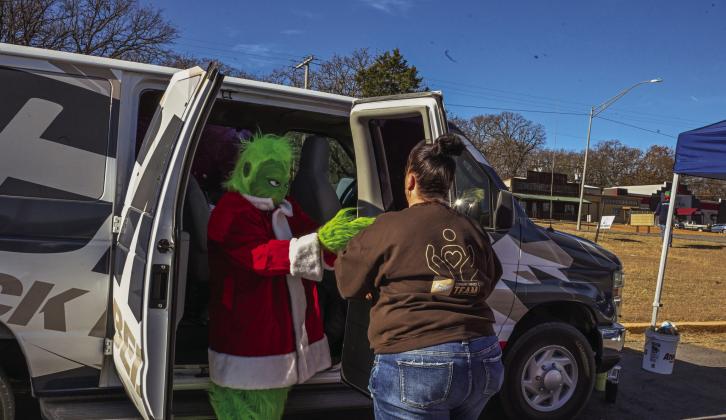 The CM Truck Beds Community Impact Team hosted a Food Drive on December 21 to help Hope for Marshall County food pantry. Courtesy photos