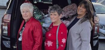 The Kingston Order of the Eastern Star was able to help six children in the community this year, and was able to give out a scholarship due to funds raised. Pictured: Dolores Davis, Angela Beck and Shellie Blakely. Courtesy photo