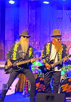 ZZ Tex, a ZZ Top cover band, wowed the audience at The Doghouse at Ole Red. Staci Stewart