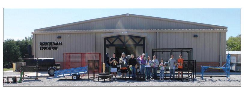 The Madill FFA Ag Mechanics students were announced as sweepstakes winners of the 2023 Oklahoma State Fair and reserve sweepstakes winners of the 2023 Tulsa State Fair. Courtesy photo