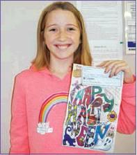 Connie Bardin • The Madill Record Montana Hightower, 11 years old, won first place in the 9-12 years old category.