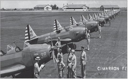 Overton Bounds was killed by a PT-19. Photo courtesy of Mark Howard, Cimarron Field and Mustang Field Museum