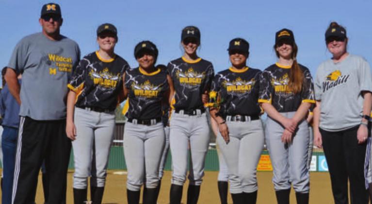 Madill Softball Senior Night