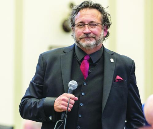 OK. State Rep. Josh Cantrell spoke at the Milbank Fellows Program conference. Courtesy photo