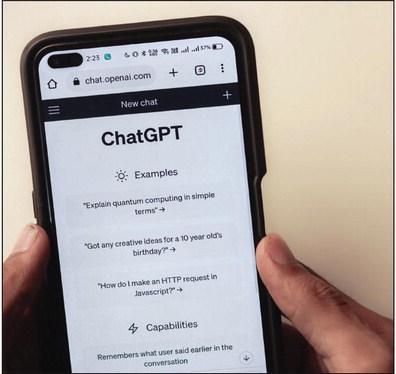 The new ChatGPT has school officials scrambling to find out if using the app is considered cheating. Photo courtesy of Pexels