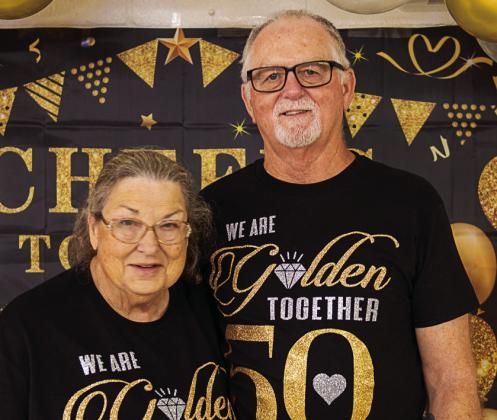 Couple celebrating Golden Anniversary