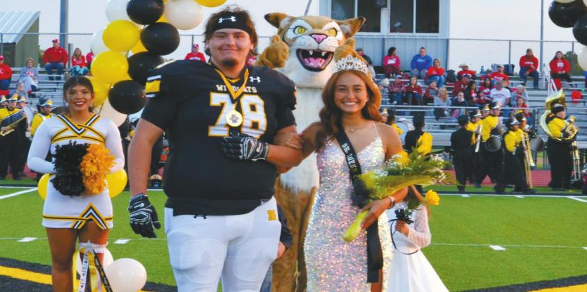 Madill Homecoming King and Queen