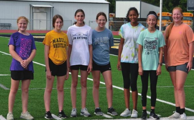 Madill Football practice and Summer Pride