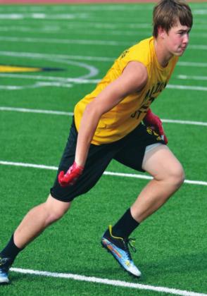 Madill Football practice and Summer Pride
