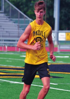 Madill Football practice and Summer Pride