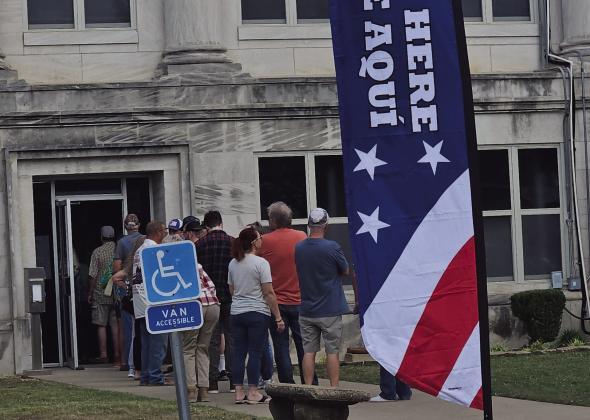 The absentee voting hit an all-time high in Marshall County. Over 2200 residents voted in the four-day window for early voting. Charles White