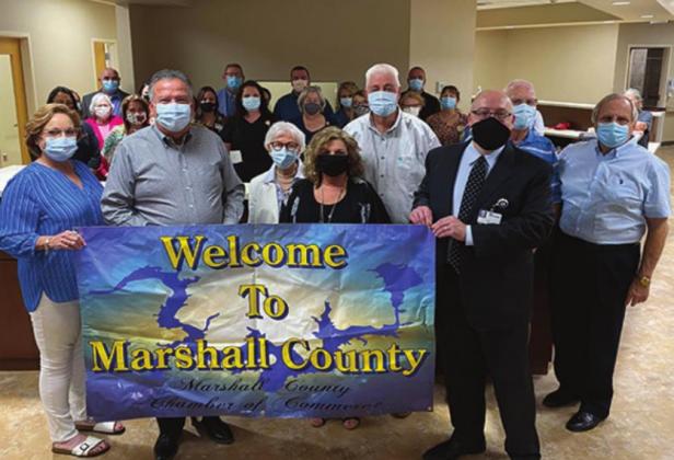 Alliance Health Madill board members revealed the new expansion on June 22, 2021. The organization has been working on it for several years. Summer Bryant • The Madill Record