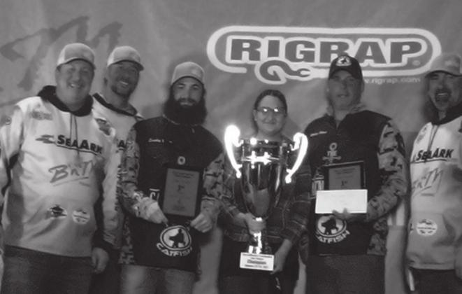 The CatMaster’s Fishing Tournament was held on January 22 and 23, 2021 at the Choctaw Event Center. Mick Petree and Smokey Brown took first, with Shay and Courtney McDonald taking second and Daniel and Amber Armstrong coming in third. Courtesy photo
