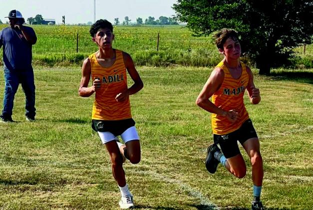 The Madill High Schools boys and girls cross country teams each claimed titles at the Central Marlow Invitational. Courtesy photo