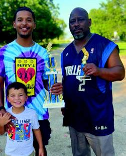 2025 King ofTha Hill Head-to-HeadDominoTournament1st place, Place Keandre Morris. 2nd place, Bill Perry. Courtesy photo