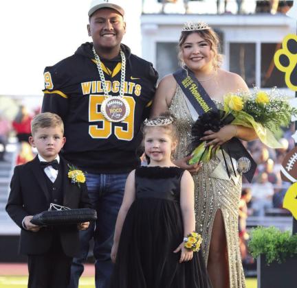 Chris Narvaez and Andrea Garcia were named the MHS 2026 Football Homecoming King and Queen. Courtesy photo