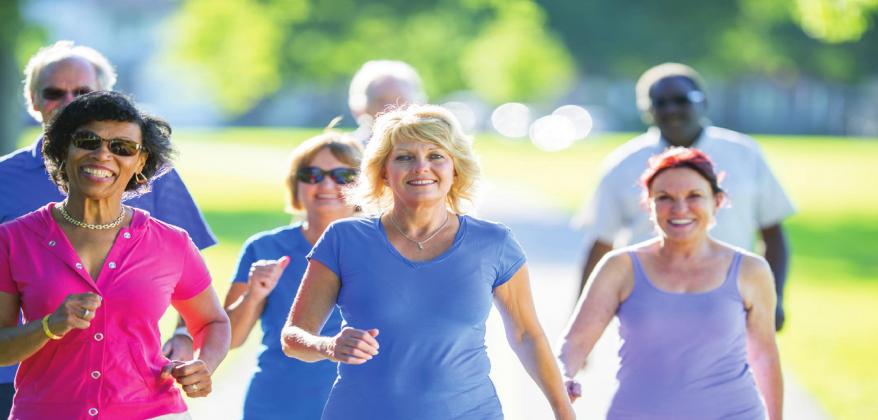 According to the OMRF, walking 10,000 steps a day to become healthy is a myth. Just increase your daily steps. Courtesy photo