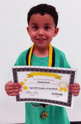 Madill ECC Students of the Month