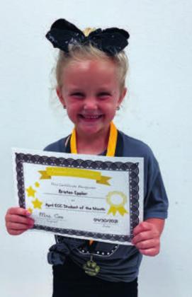 Madill ECC Students of the Month