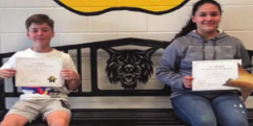 Madill ECC Students of the Month