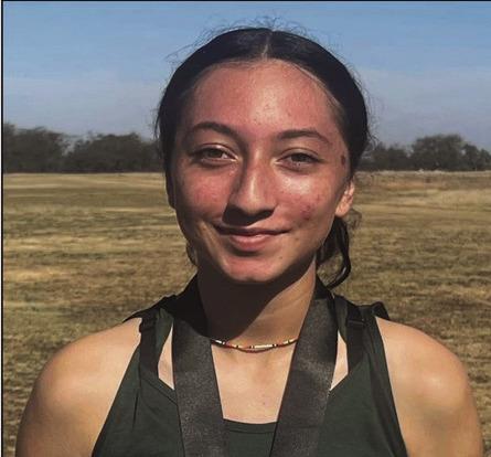 Yadira Barbosa placed 13th in the Oklahoma/Arkansas Dual on November 11. Courtesy photo
