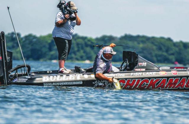 Nearly 2.8 million viewers tuned in to watch the four-day DEWALT Bassmaster Elite Series at Lake Eufaula on ESPN2. Courtesy Photo • B.A.S.S