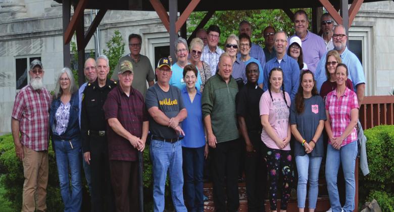 Over 30 people showed up to participate in the National Day of Prayer on May 6, 2022. Gary Jackson
