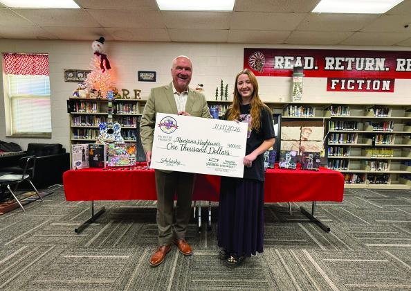 Hightower awarded scholarship