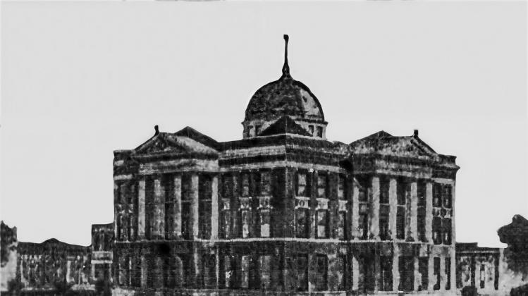The second proposed courthouse design. Courtesy photo