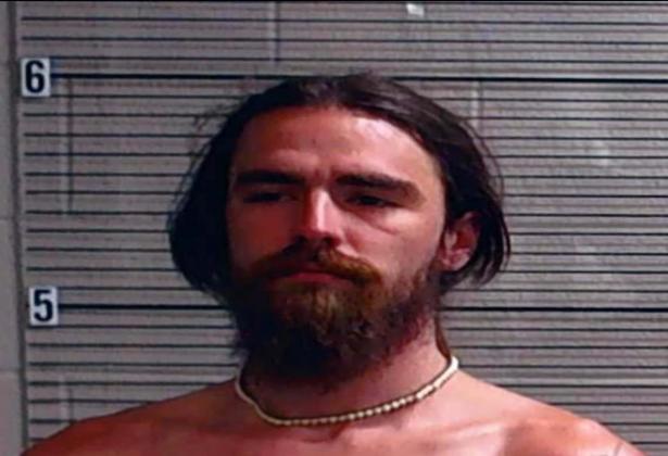 Bodee Risinger was arrested for Second-Degree Burglary after homeowner allegedly caught the suspect in his home. He was also found to be in possession of a knife, and Marijuana. Courtesy photo