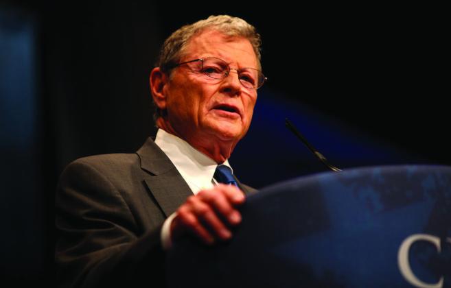 Inhofe passes on legacy