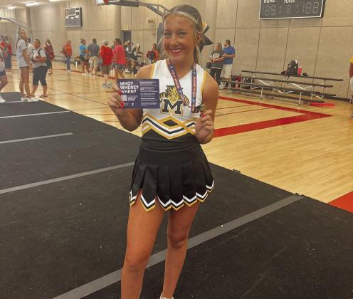 Madill cheer named All-American