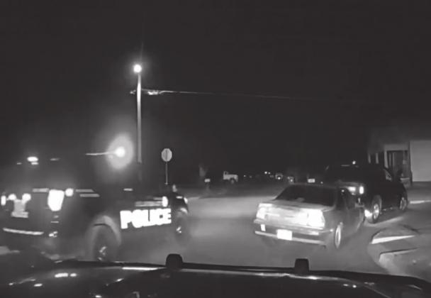 A screen grab of a vehicle pursuit by Oklahoma City Police officers. The video was posted to the department's Twitter page on June 3, 2022, with a post that congratulated officers on apprehending the suspect. Photo courtesy of Oklahoma Watch