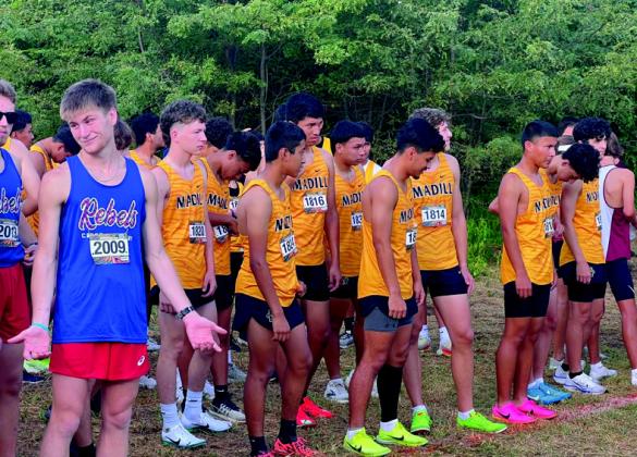 Madill High School’s Boys Cross Country took second place in the Red River Shootout. Courtesy photo