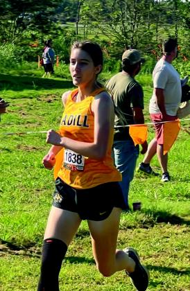 The MHS Girls Cross Country took third place in the Red River Shootout. Courtesy photo
