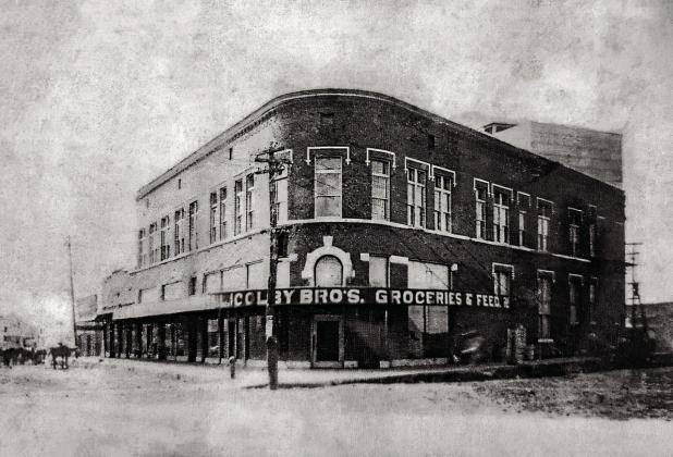 The Taliaferro Building, shown here in 1915, went through several changes and transformations over the years.. Courtesy photo
