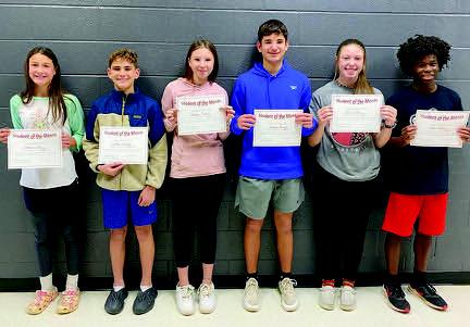 Students of the Month