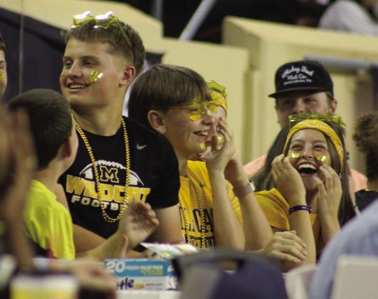 Wildcat fans show their support for the Lady Cats. Photo courtesy of Bryant Photography