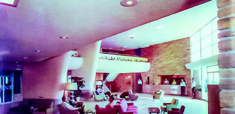 The Texoma Lodge lobby. Courtesy photo