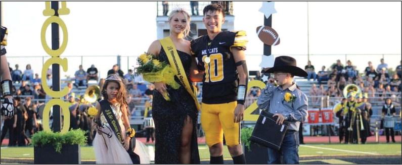 Senior Lily Bryant and Miguel Fajardo were crowned the Madill High School 2023 Homecoming Queen and King, repectively. Summer Bryant