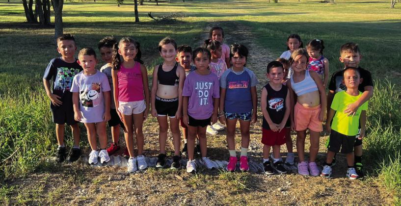 Madill Cross Country working hard